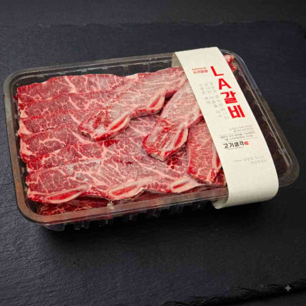 99% 손질 LA갈비 1kg 소갈비 고기