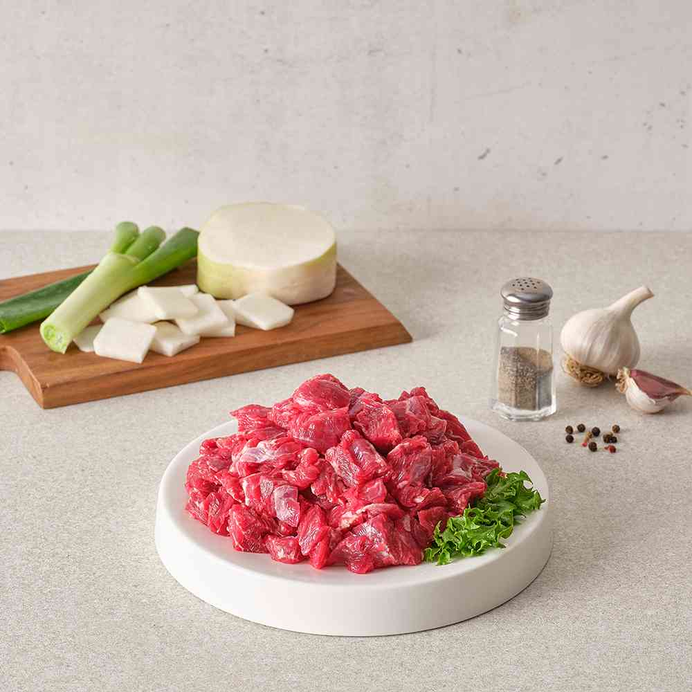 [한품한우]숙성 암소한우 국거리(500g)