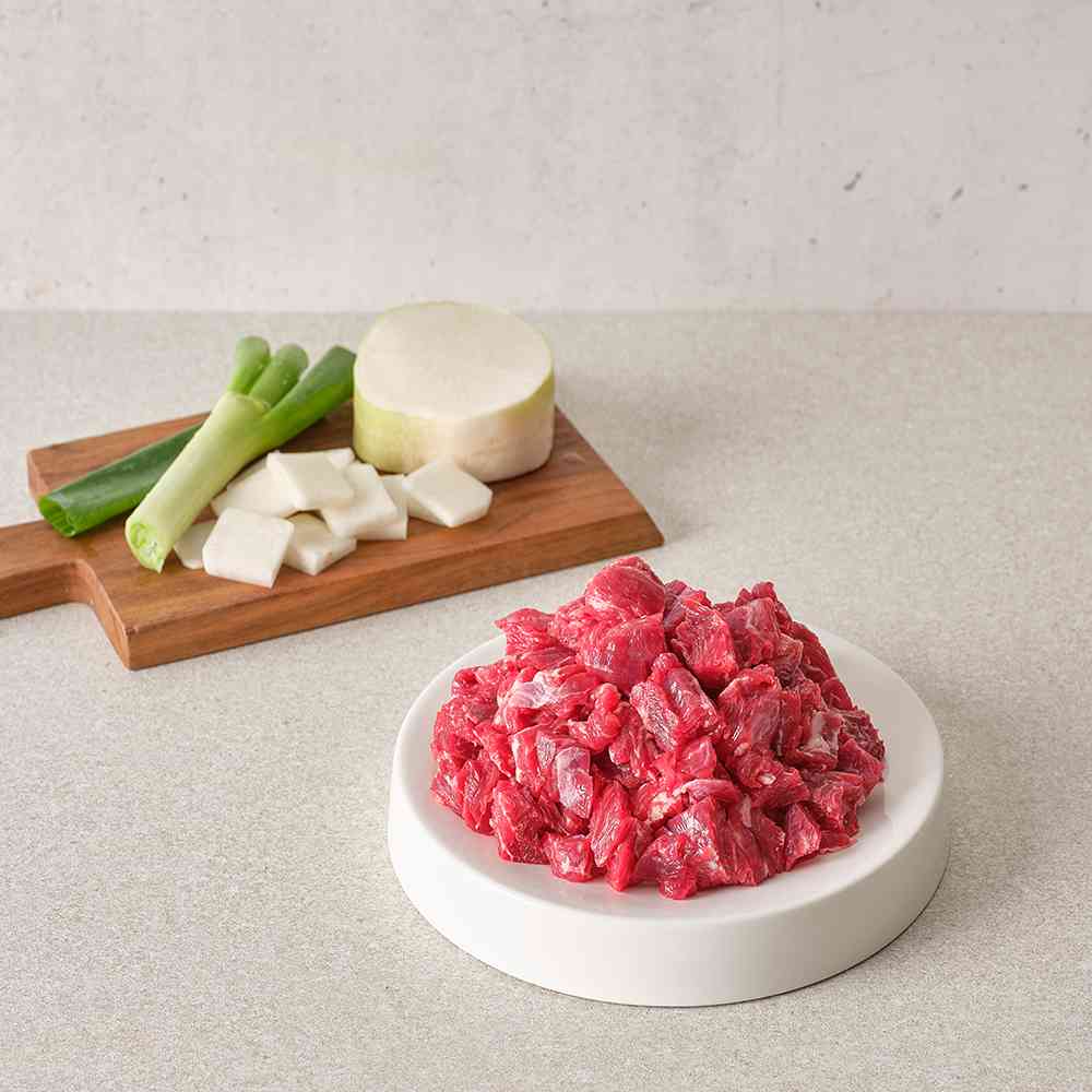 [한품한우]숙성 암소한우 국거리(500g)