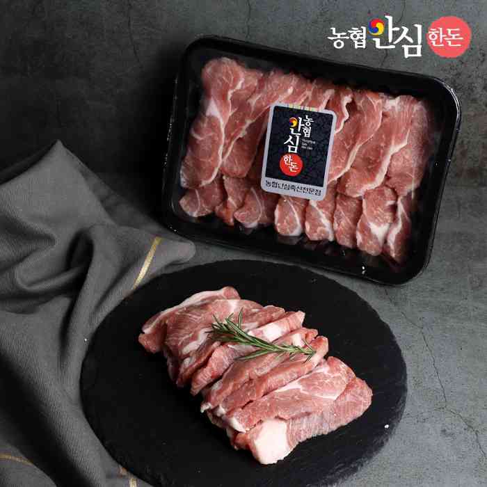 농협안심한돈 냉장 가브리살(등심덧살) 500g 